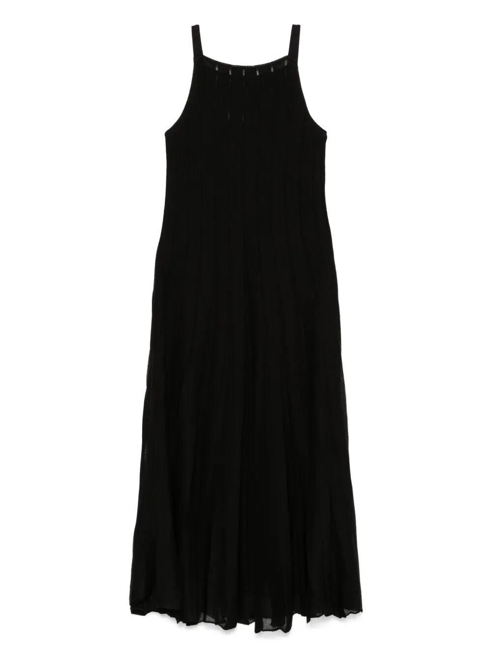 Roberto Collina Ribbed Sleeveless Midi Dress