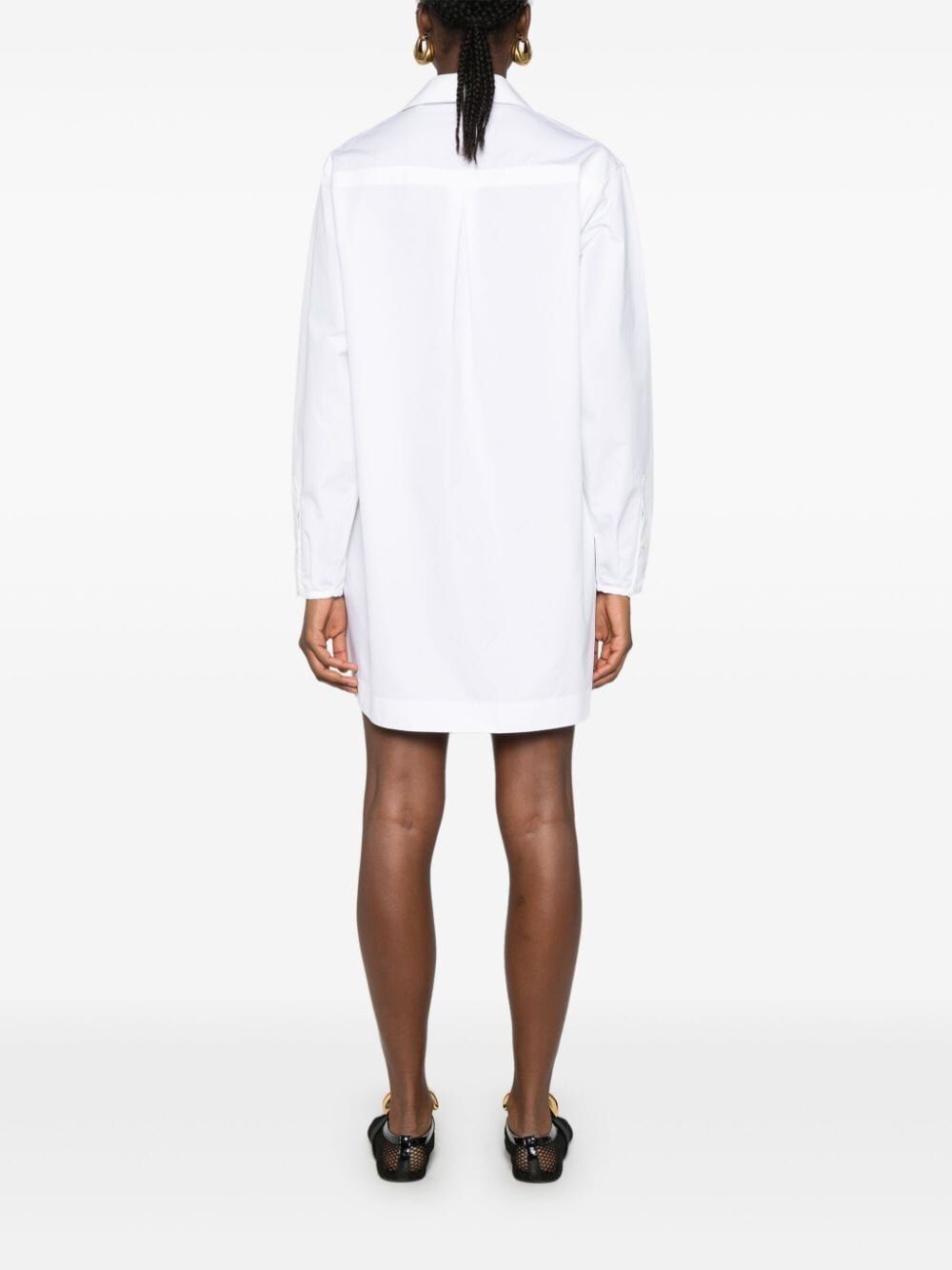 Alaïa Chemisier Cotton Dress