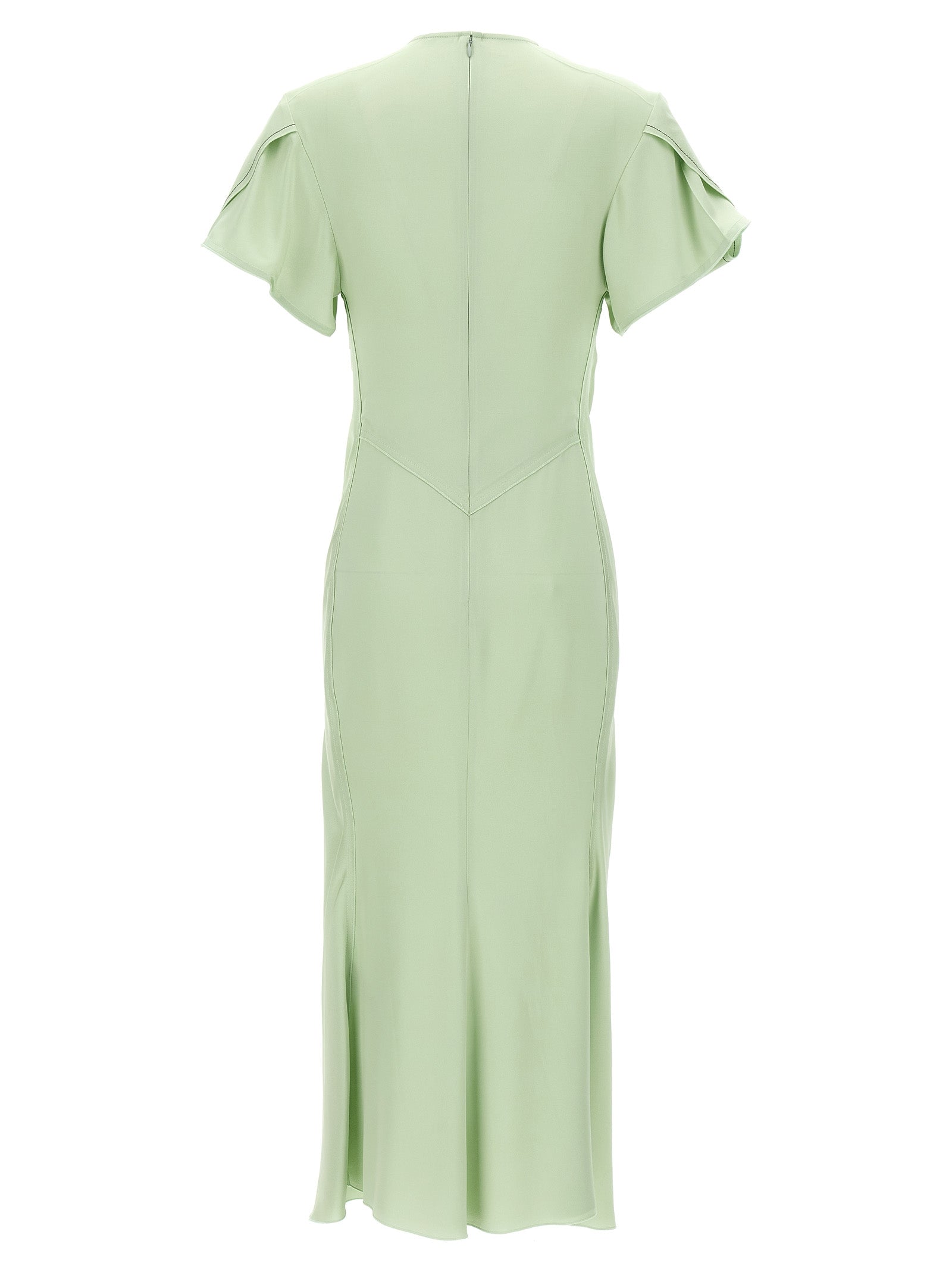 Victoria Beckham 'Gathered Waist Midi' Dress