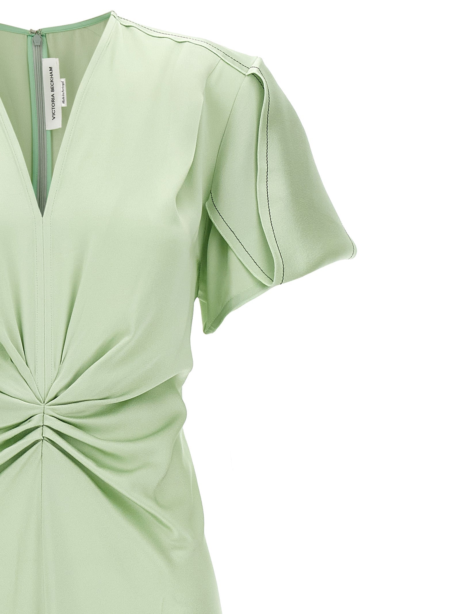 Victoria Beckham 'Gathered Waist Midi' Dress