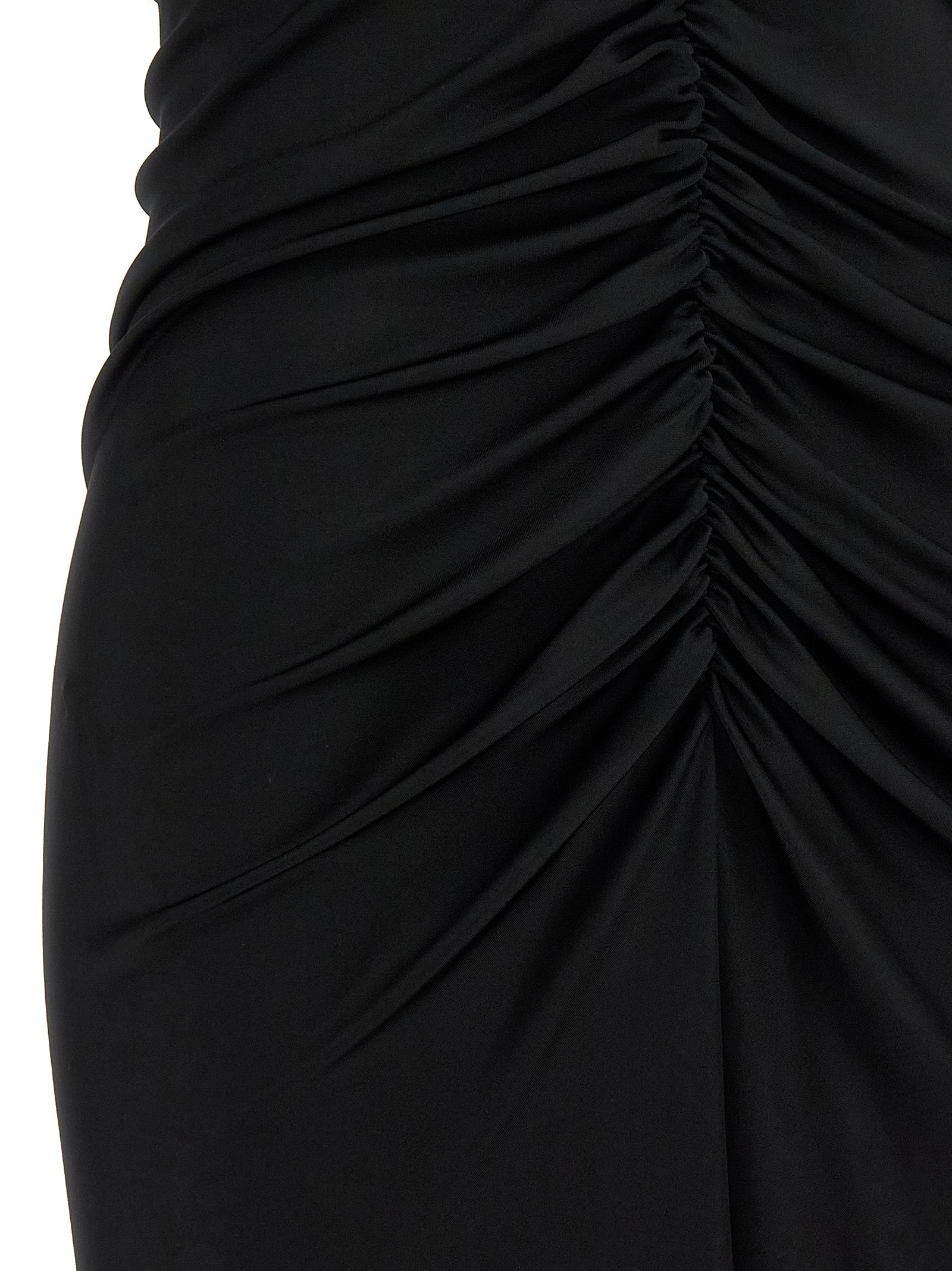 Victoria Beckham 'Long Sleeve Ruched Mini' Dress