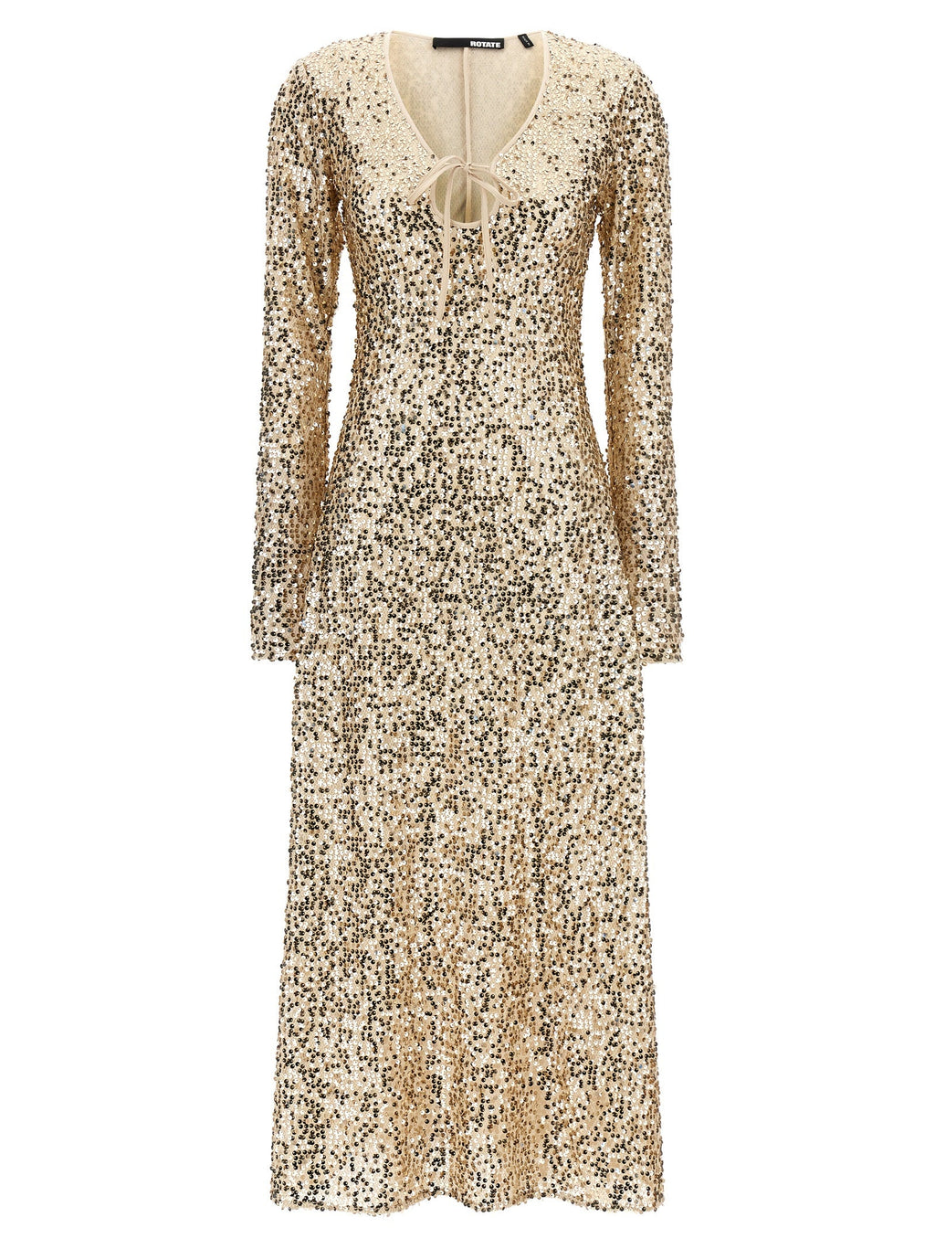 Rotate Birger Christensen 'Net Sequins Midi' Dress