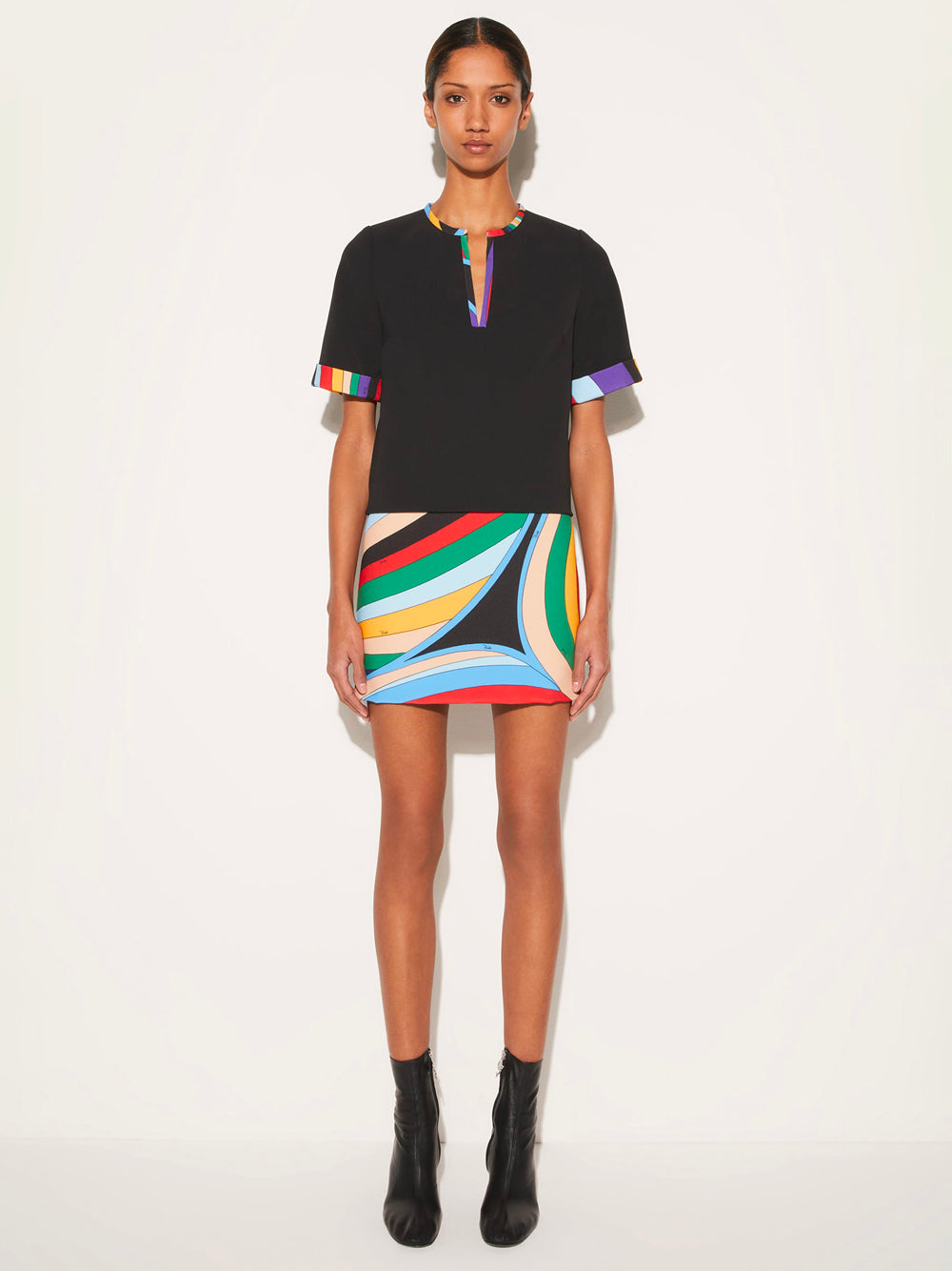 Pucci Iride-print Mini Dress