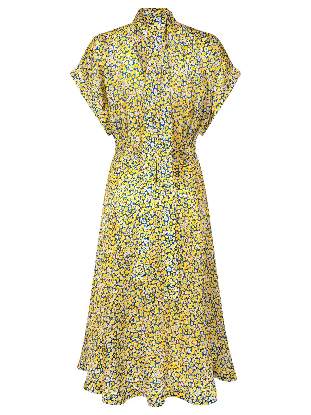 Bottega Veneta Mini Daisy Silk Charm Dress