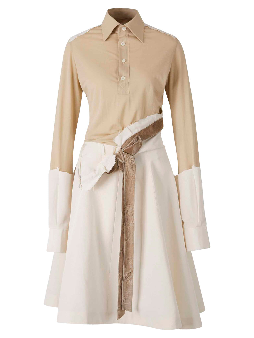 Maison Martin Margiela Work-in-progress Midi Shirt-dress