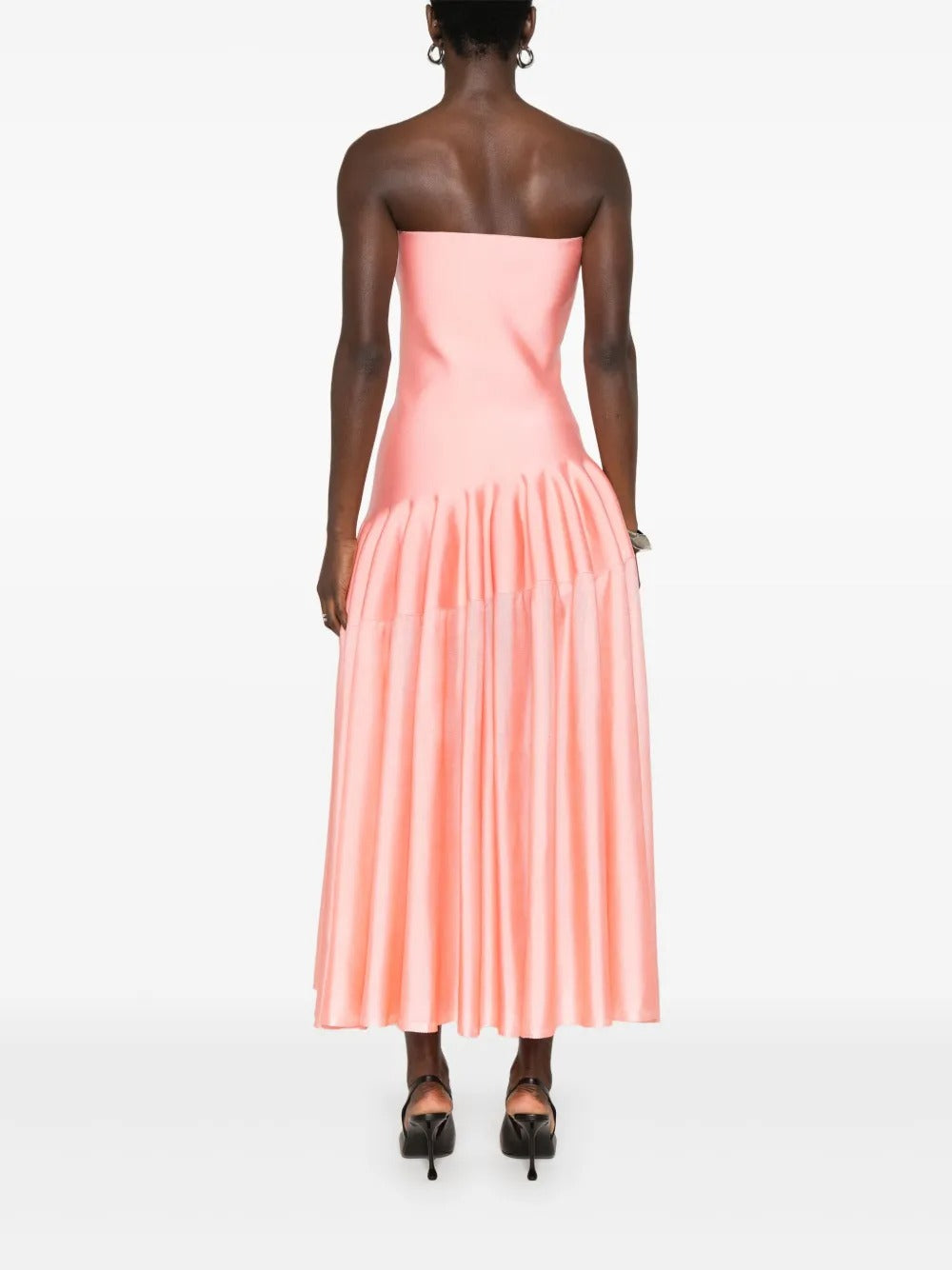 Alaïa Godet Midi Dress