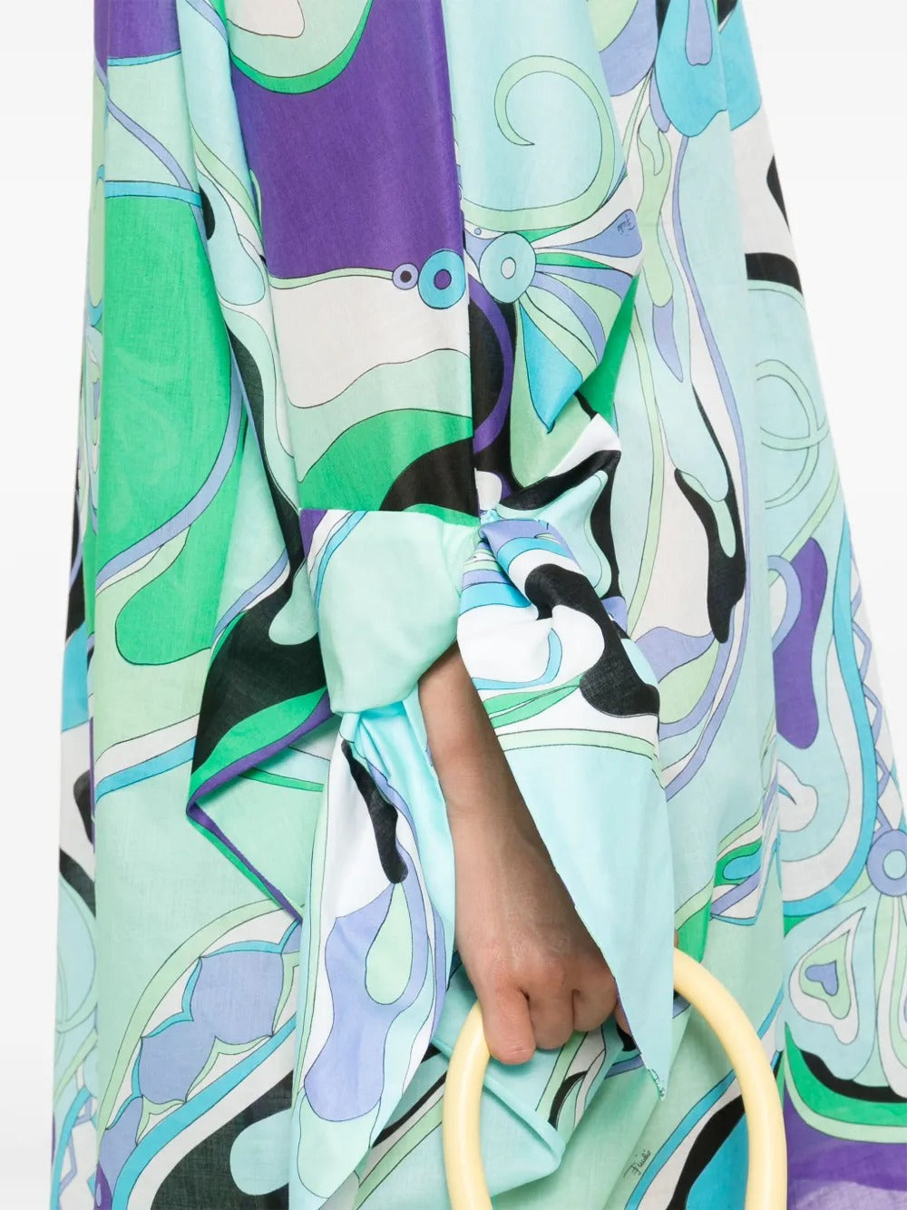 Pucci Orchidee-print Short Kaftan