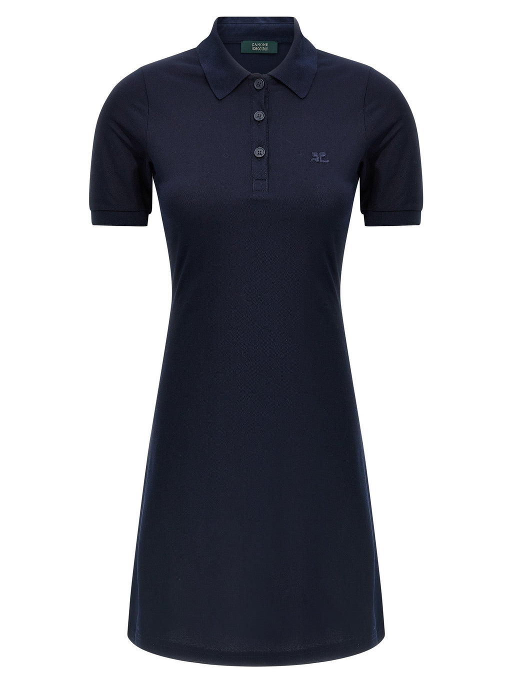 Courreges Piqué Polo Dress
