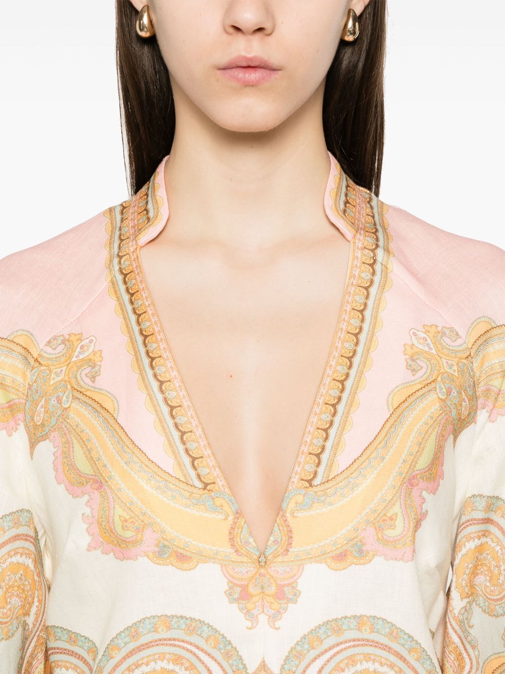 Zimmermann Maxine Tunic Mini Dress