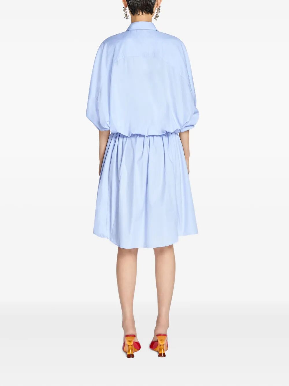 Dries Van Noten Dindi Belted Shirt Dress