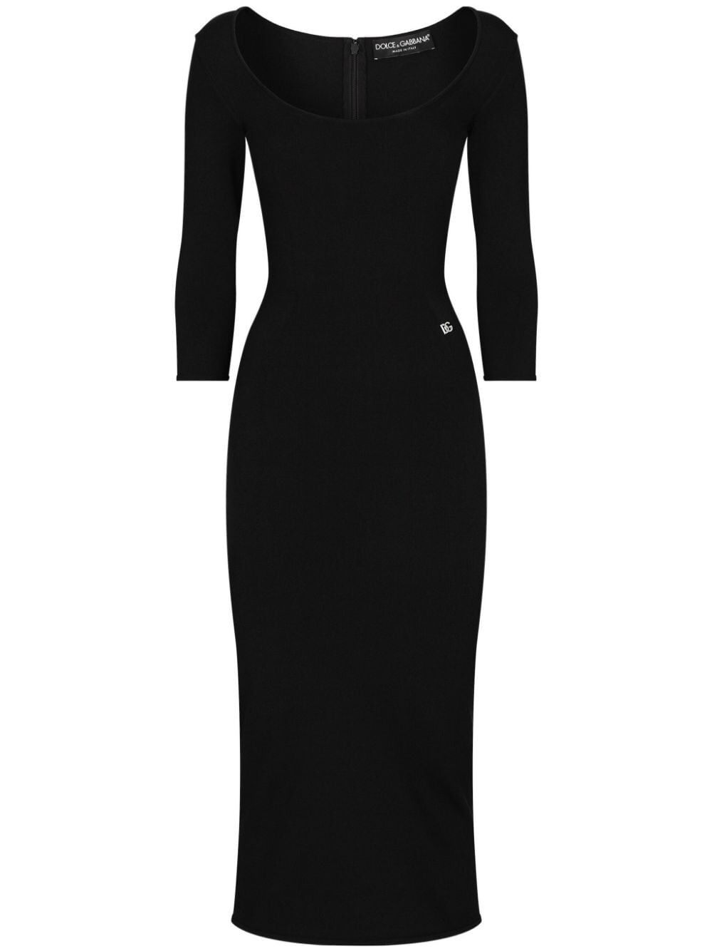 Dolce & Gabbana Fitted Midi Dress