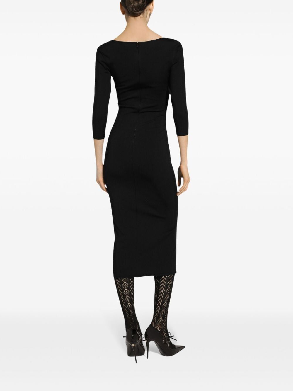 Dolce & Gabbana Fitted Midi Dress