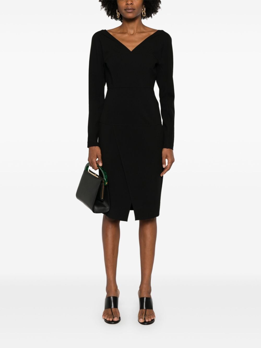 Fendi Techno Jersey Midi Dress