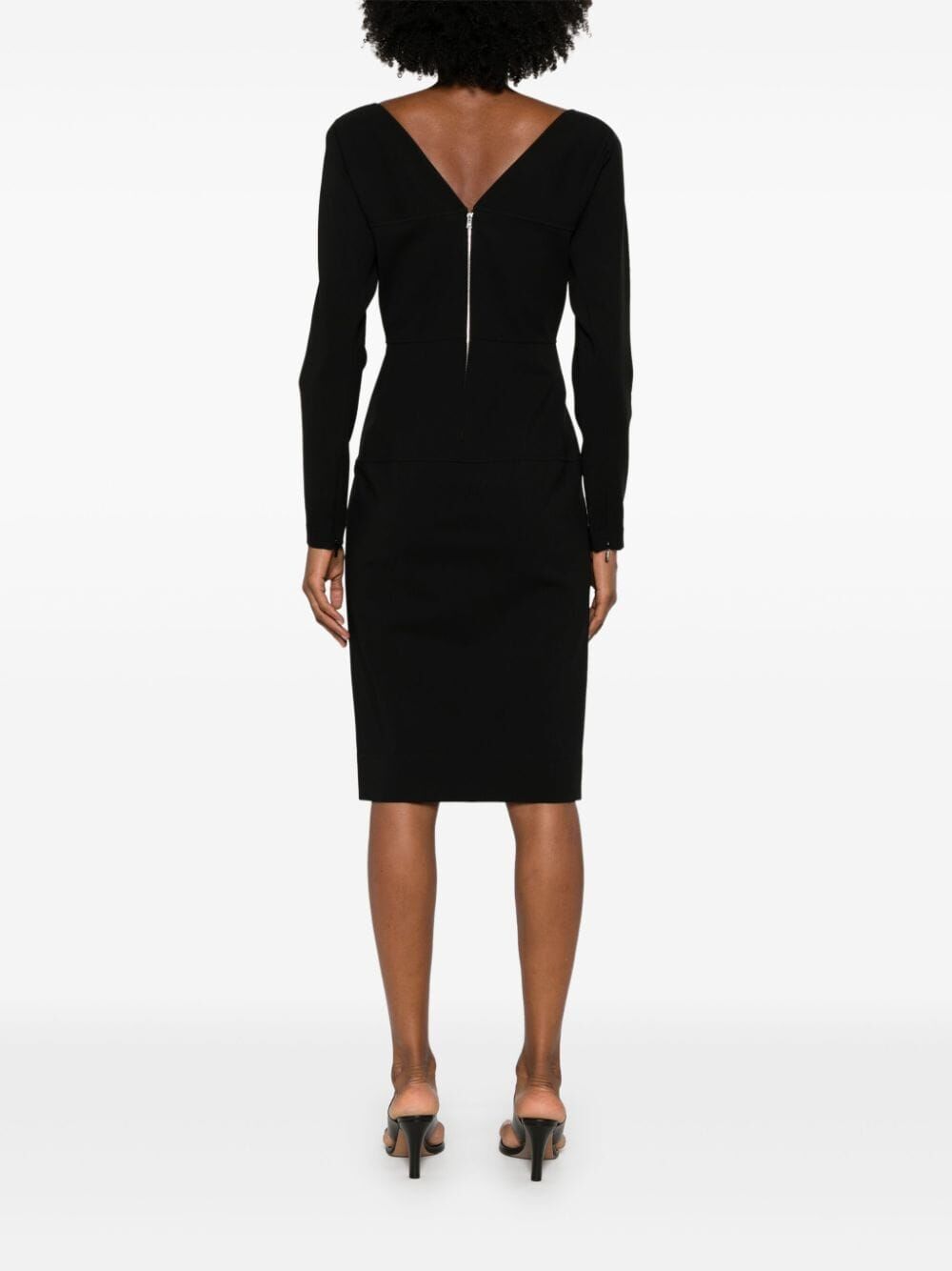 Fendi Techno Jersey Midi Dress