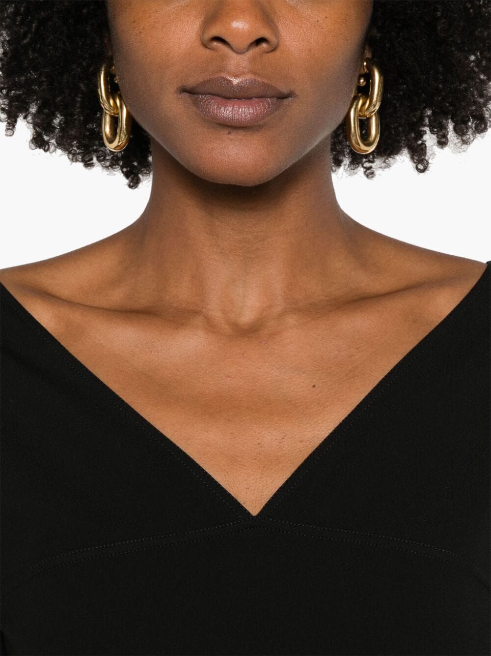 Fendi Techno Jersey Midi Dress