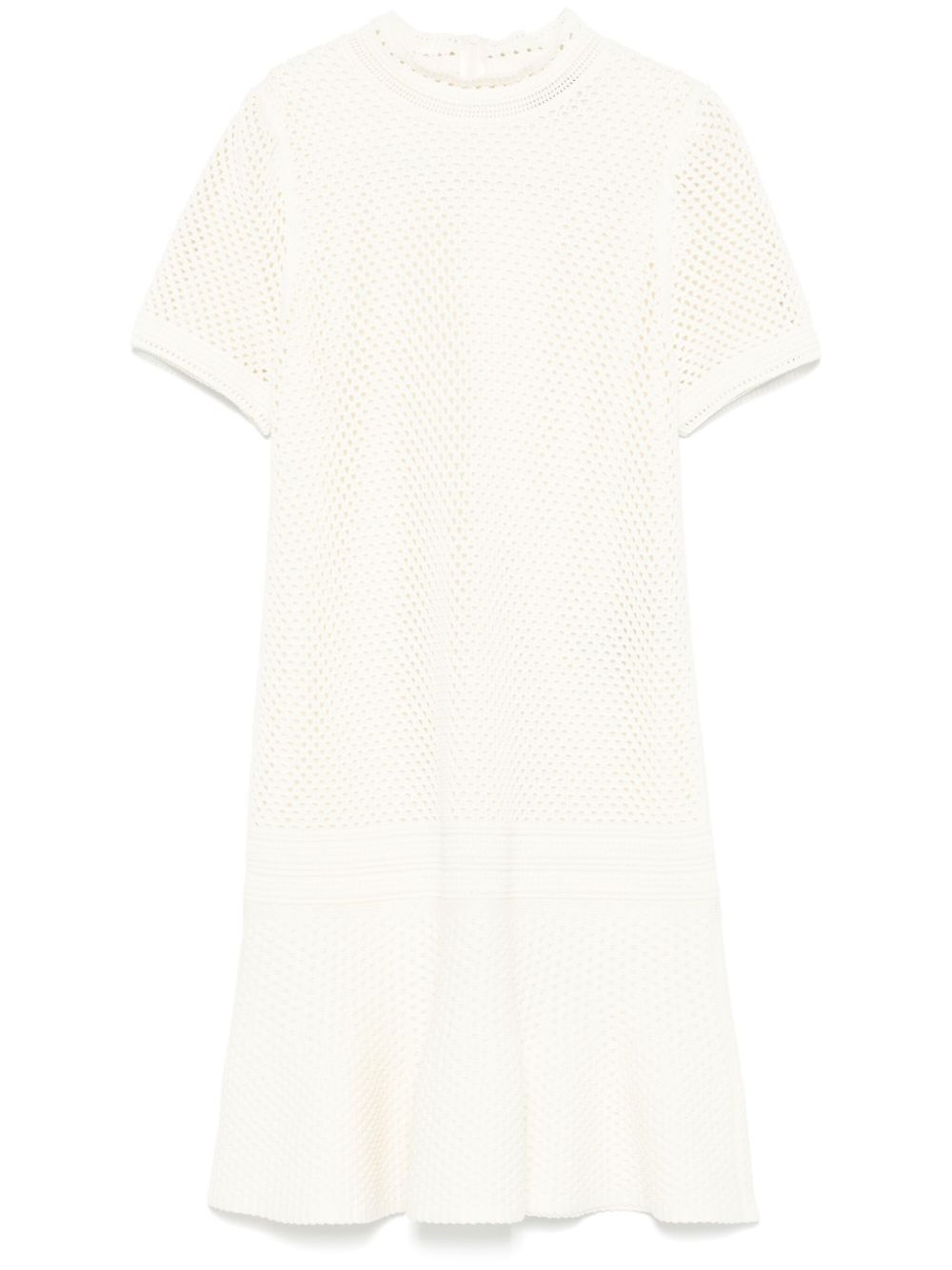 Tom Ford Open-knit Short Sleeved Dress