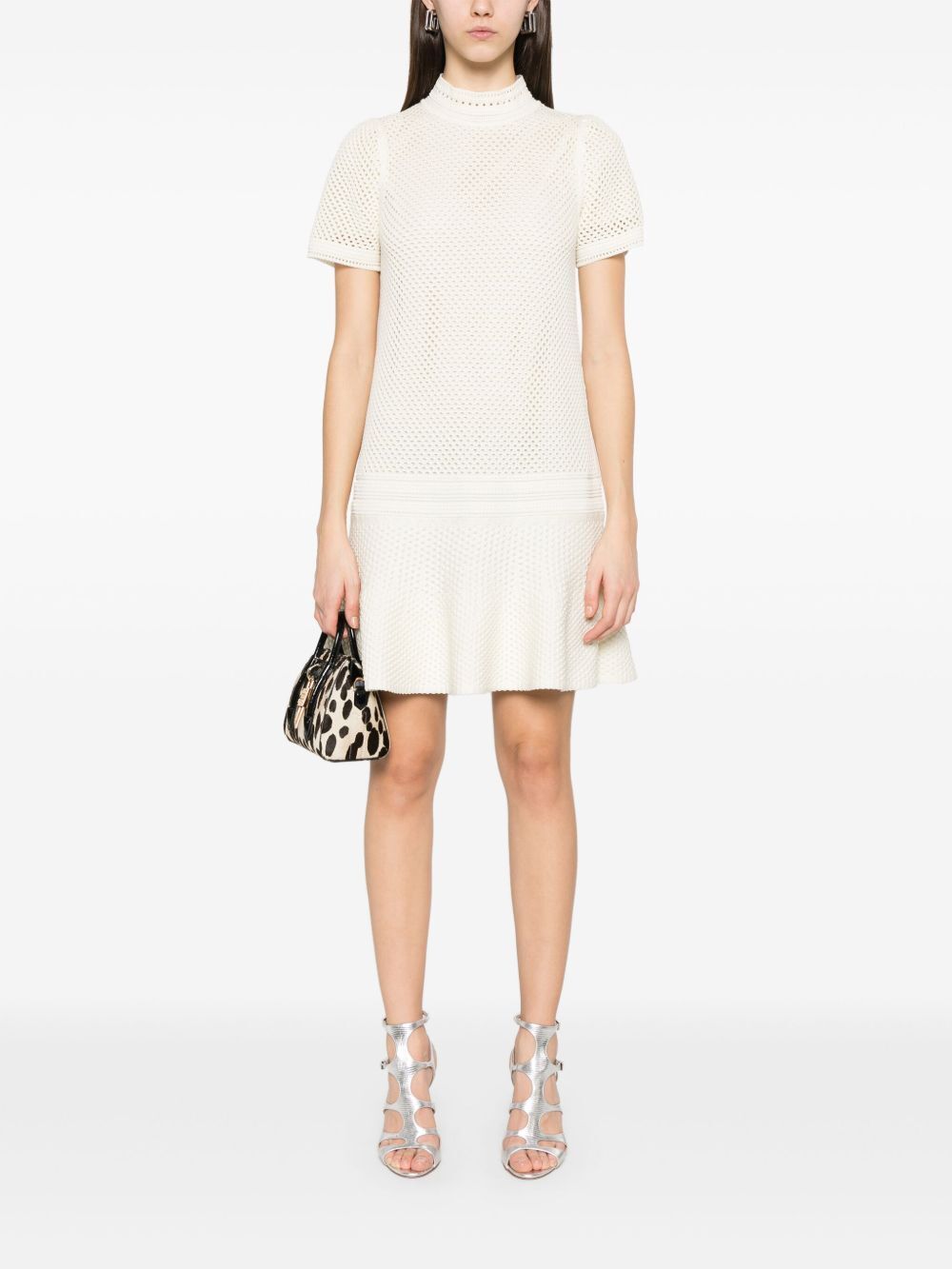 Tom Ford Open-knit Short Sleeved Dress