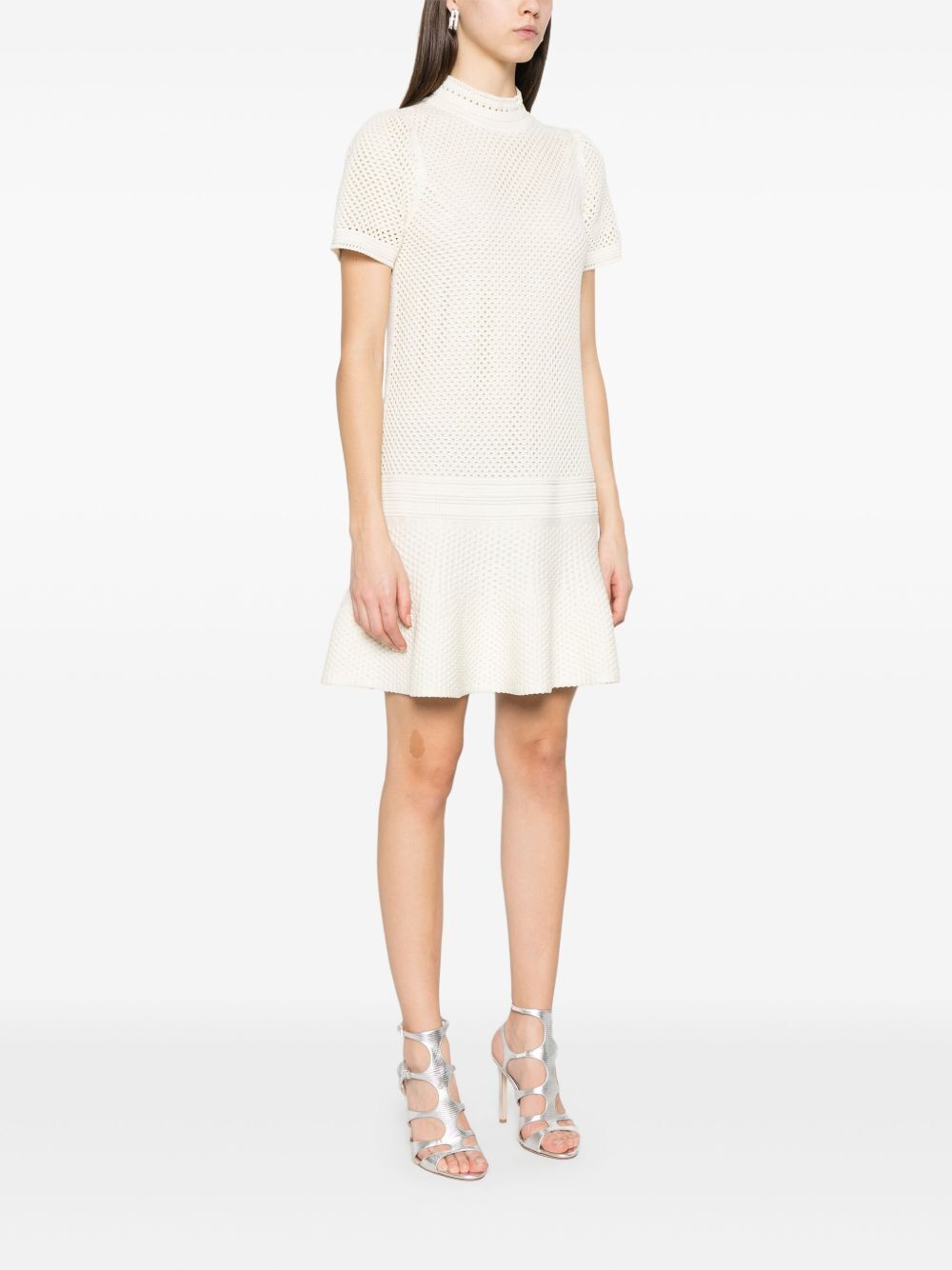Tom Ford Open-knit Short Sleeved Dress