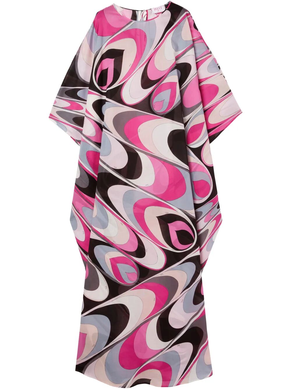 Pucci Onde Print Cotton Kaftan