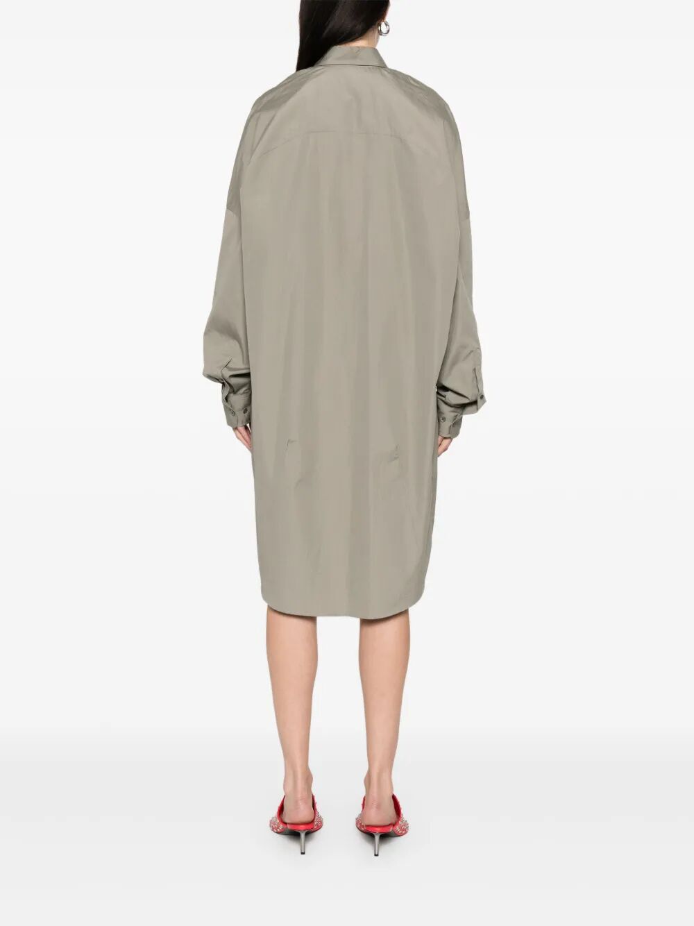 Dries Van Noten Dasia Midi Shirt Dress