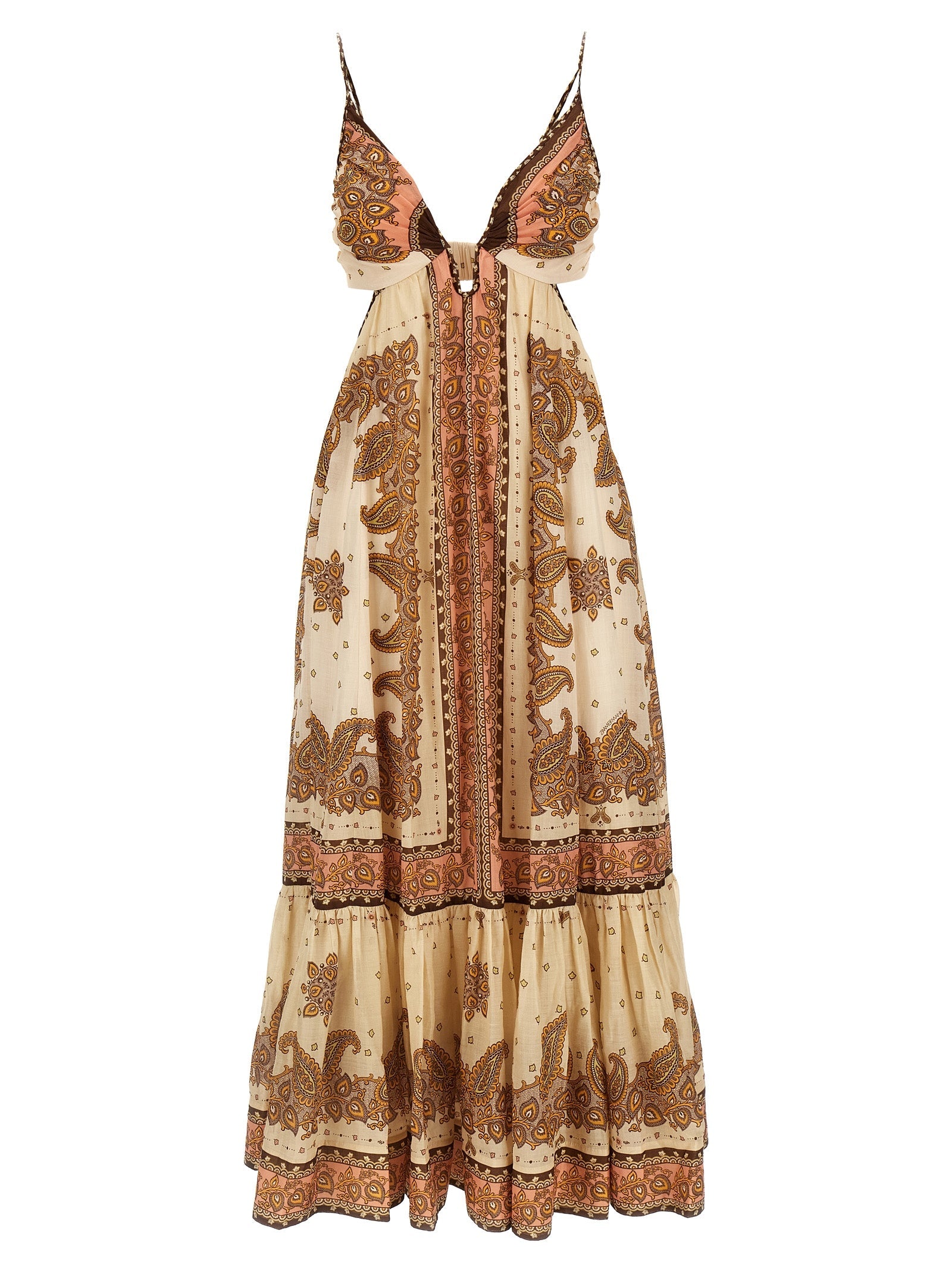 Zimmermann 'Maxine Plunge Maxi' Dress