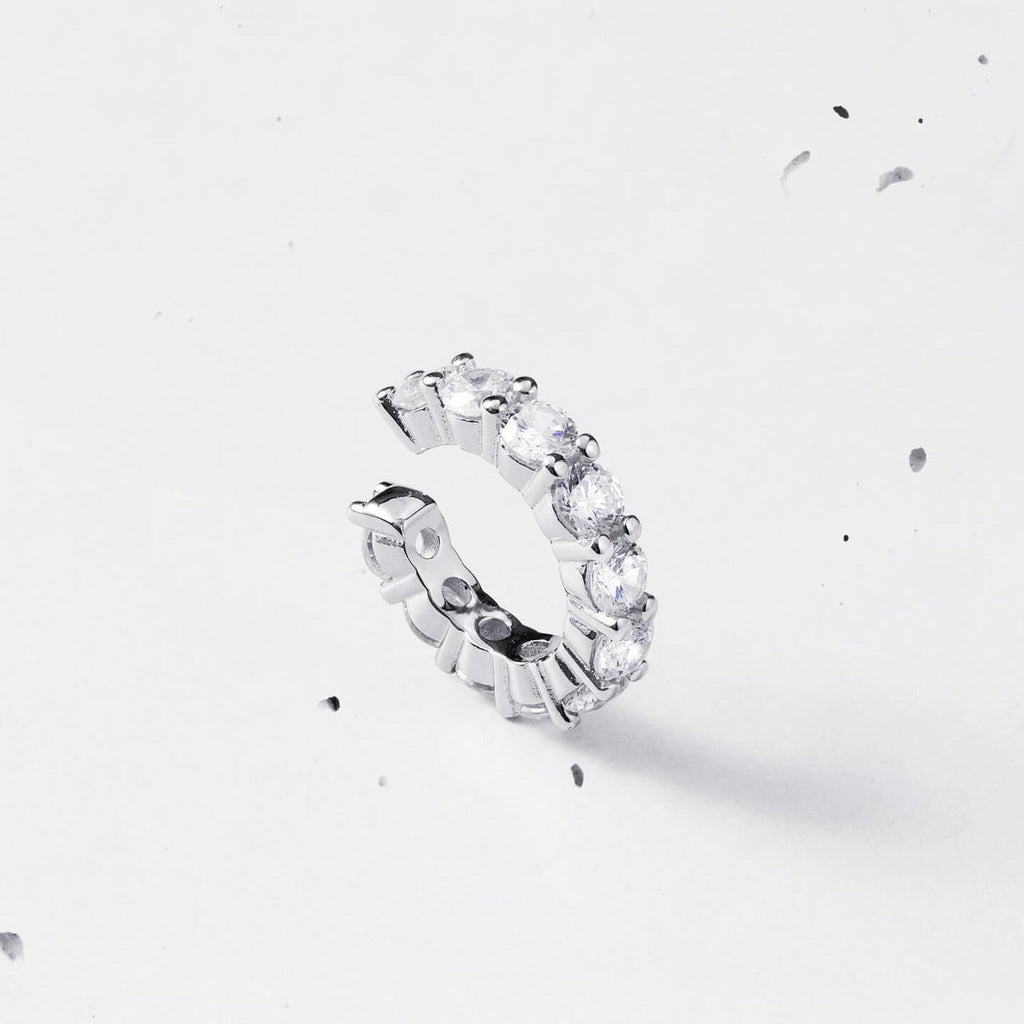 Brilliant Round Ear Cuff