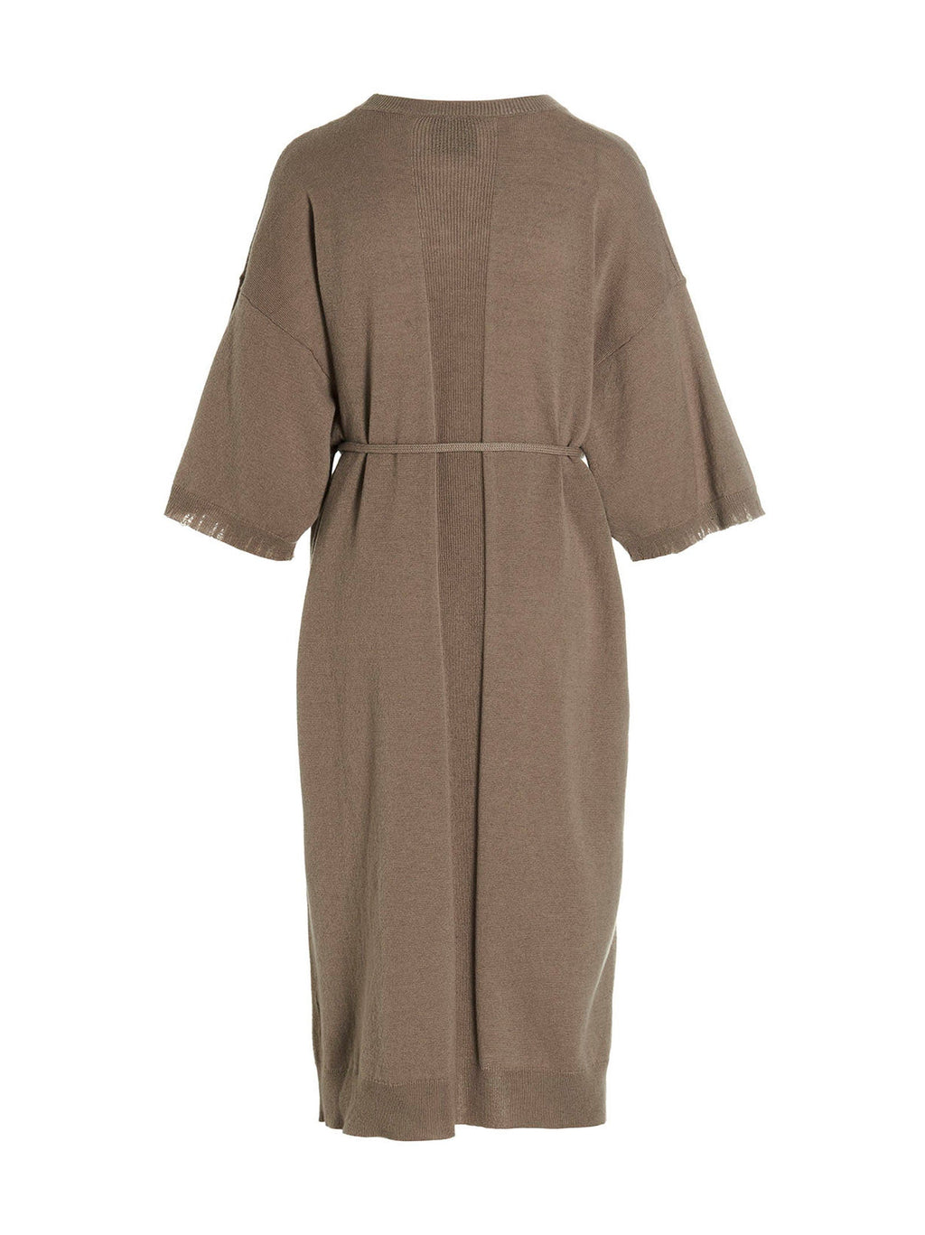 Nude Knit Long Dress