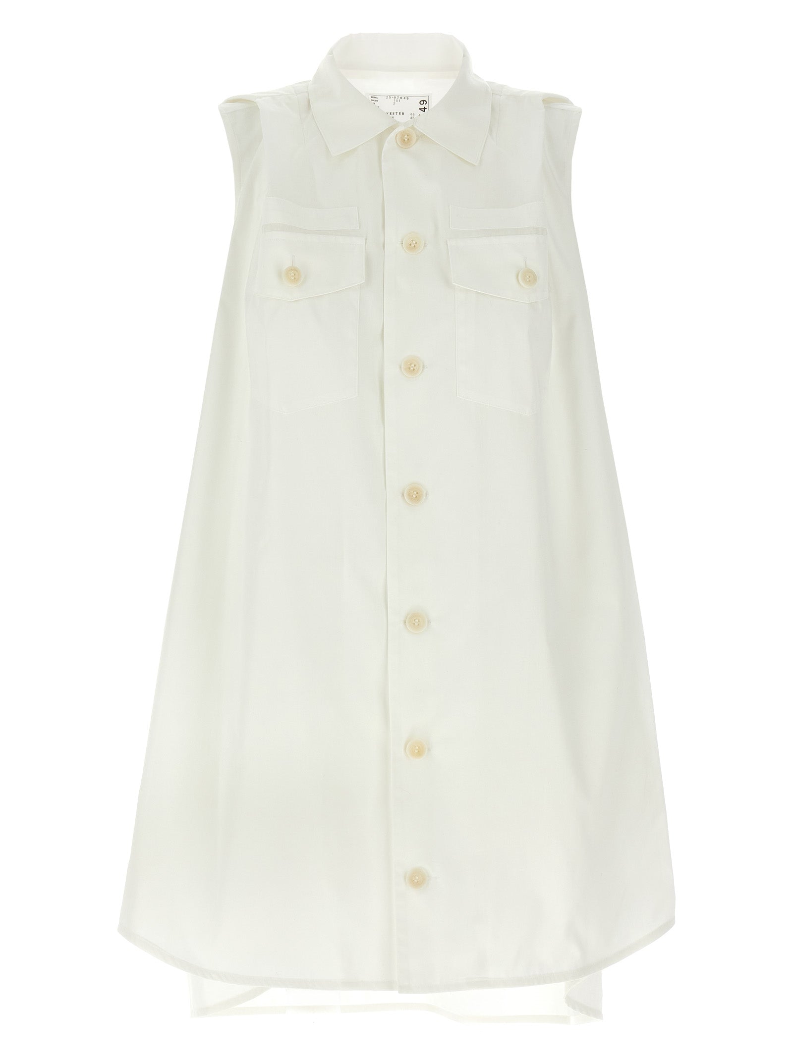 Sacai Mini Chemisier Dress