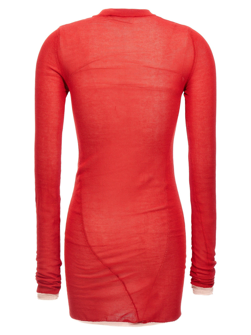 The Attico Two-Material Minidress