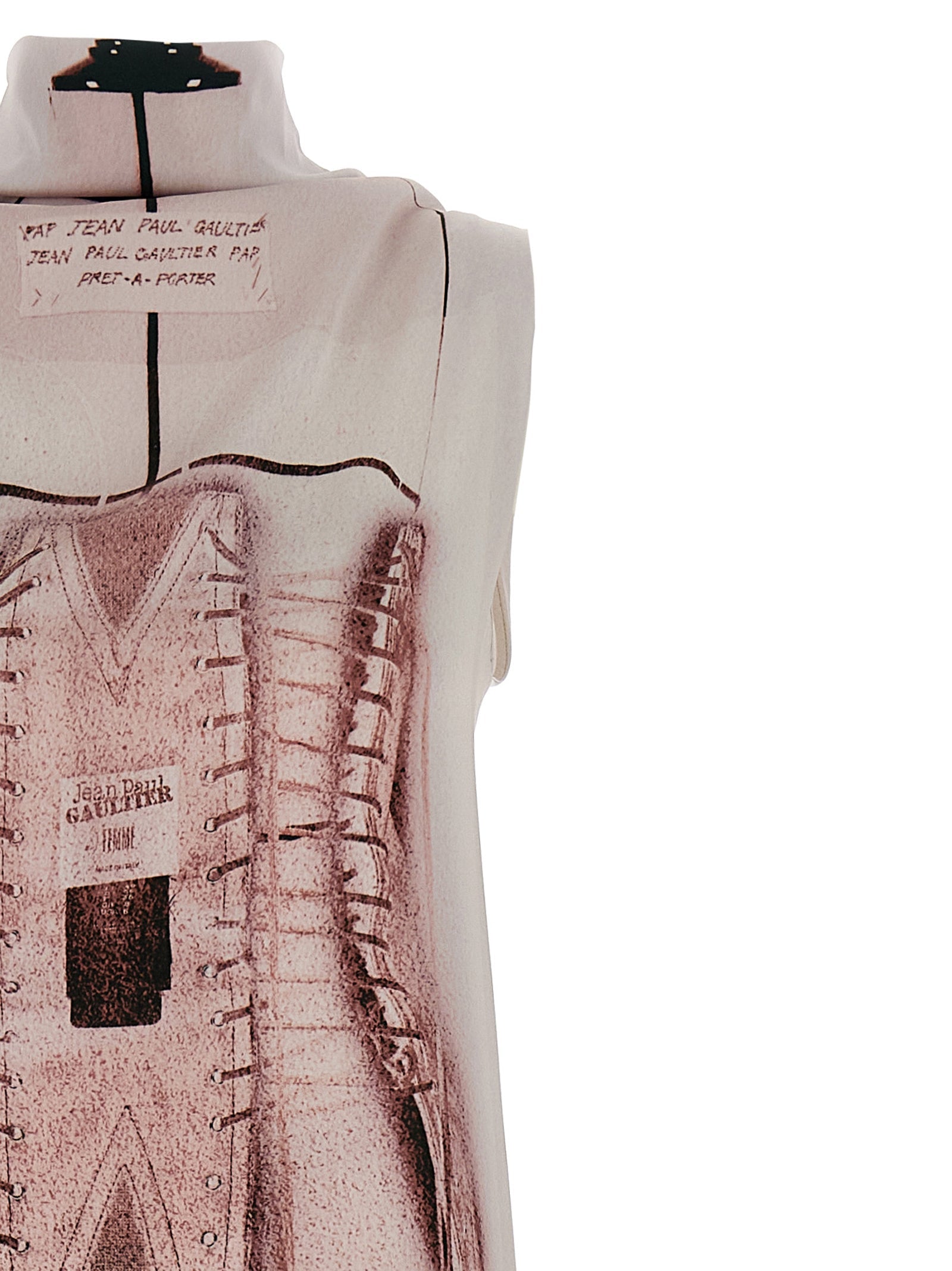 Jean Paul Gaultier 'The Draped Trompe-L’Œil Corset' Dress
