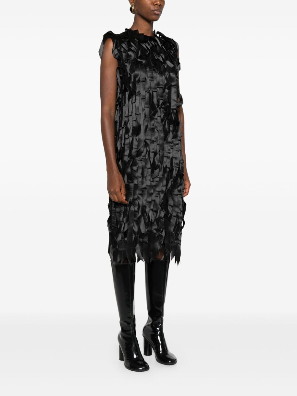 Prada Ribbon-detail Midi Dress