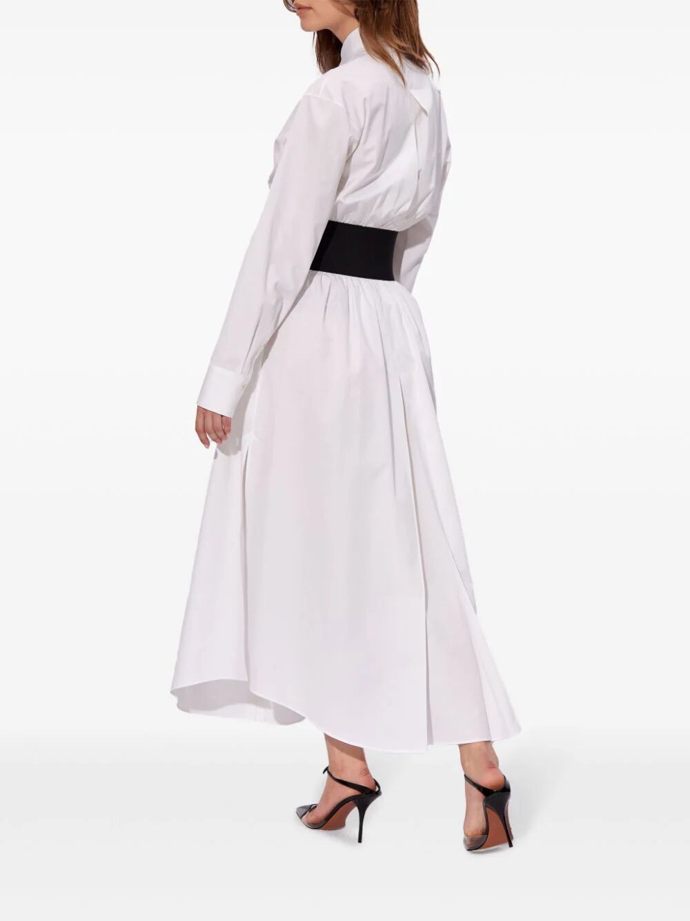 Alaïa Belted Shirt Dress
