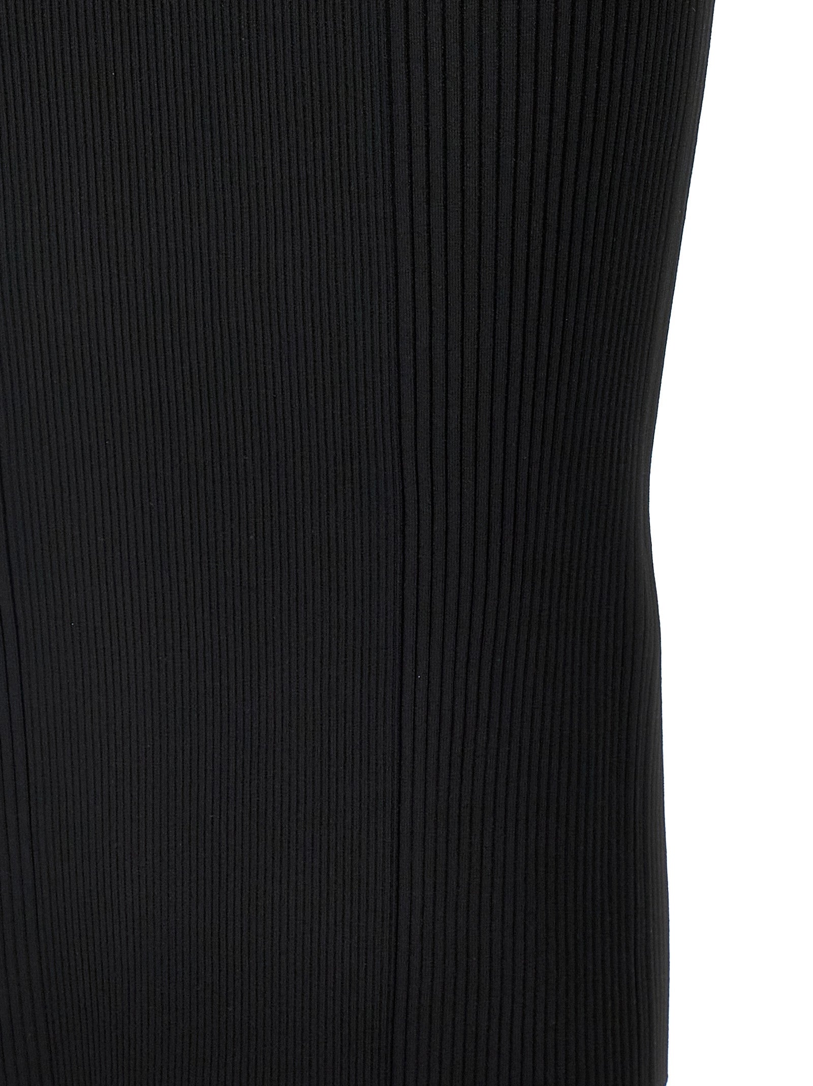 Mcqueen Ribbed Knit Dress