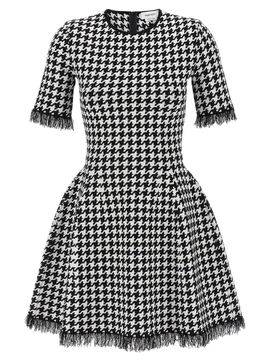 Mcqueen Houndstooth Dress