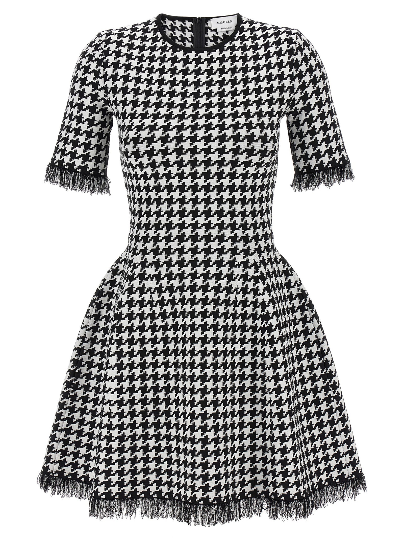 Mcqueen Houndstooth Dress