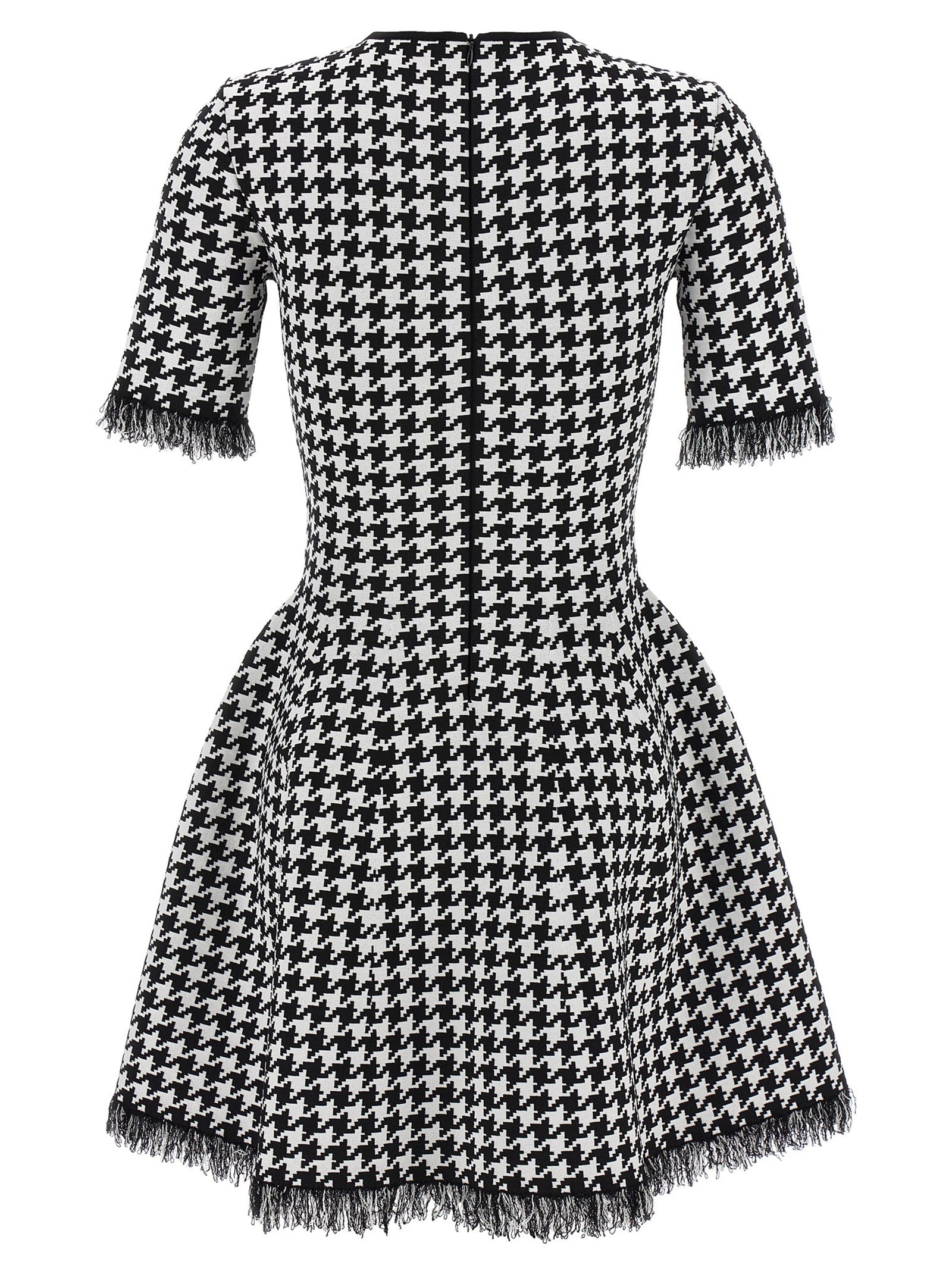 Mcqueen Houndstooth Dress