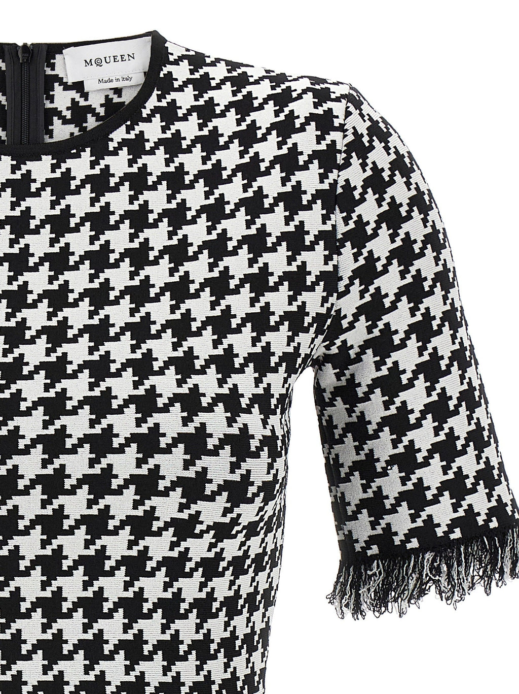 Mcqueen Houndstooth Dress