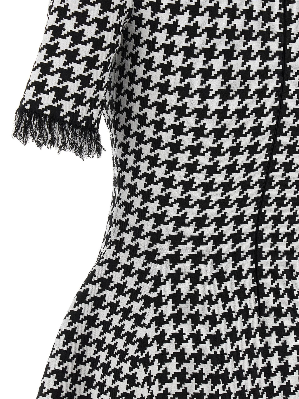 Mcqueen Houndstooth Dress