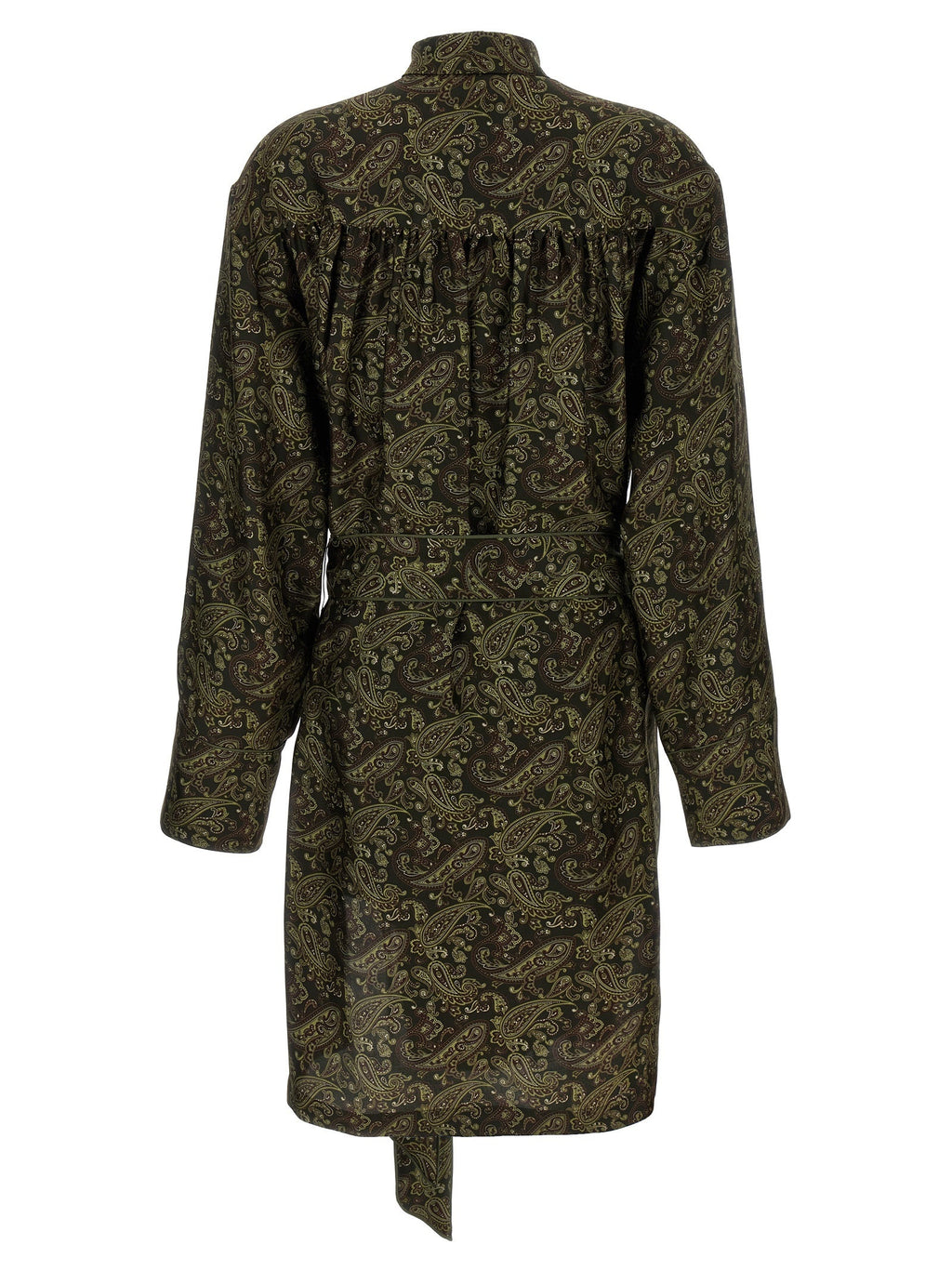 Saint Laurent Paisley Print Dress