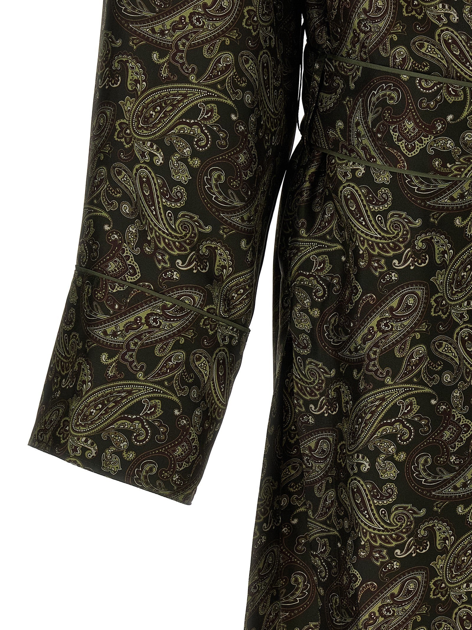 Saint Laurent Paisley Print Dress