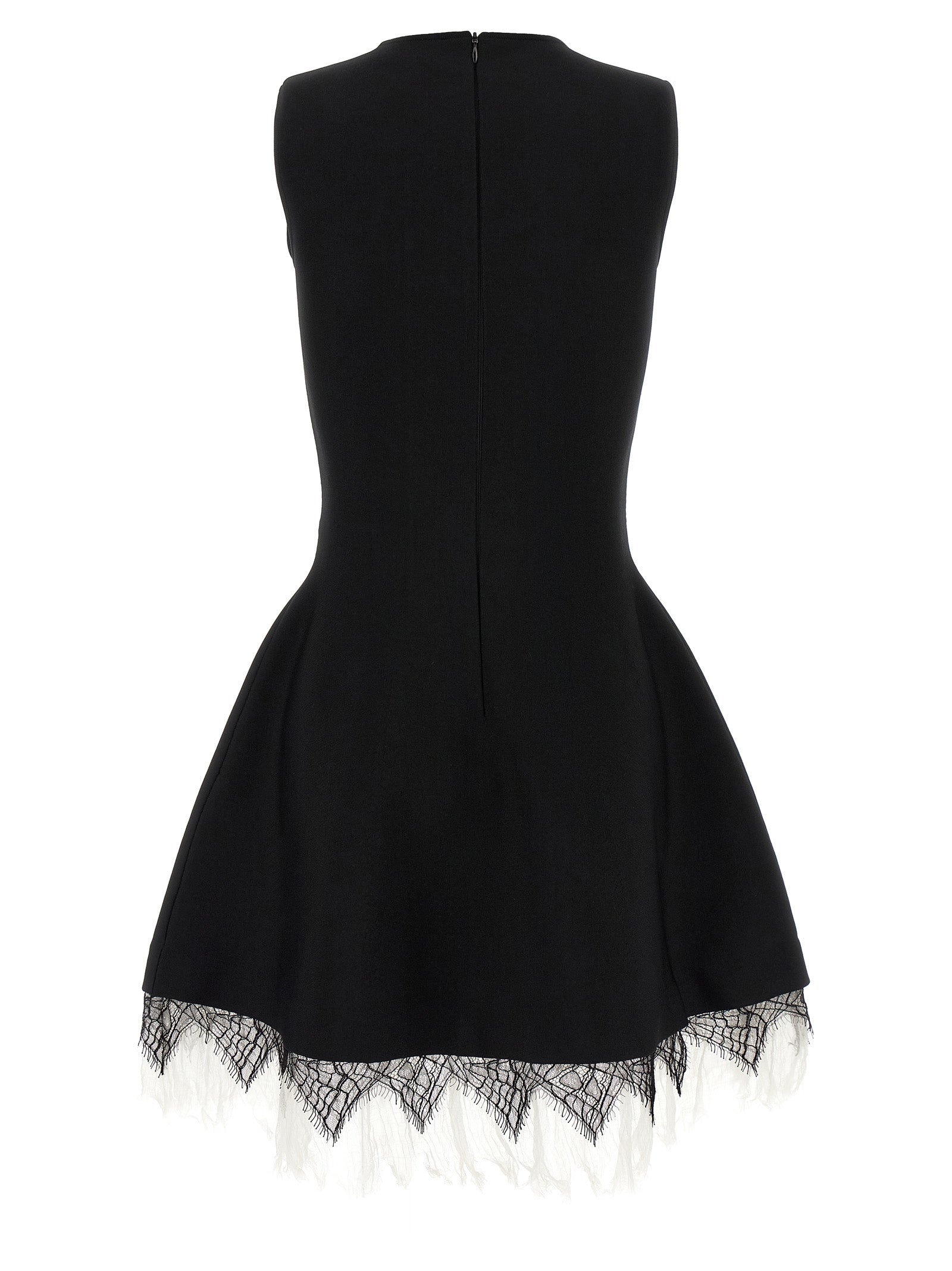 Mcqueen Spider Web Lace Dress