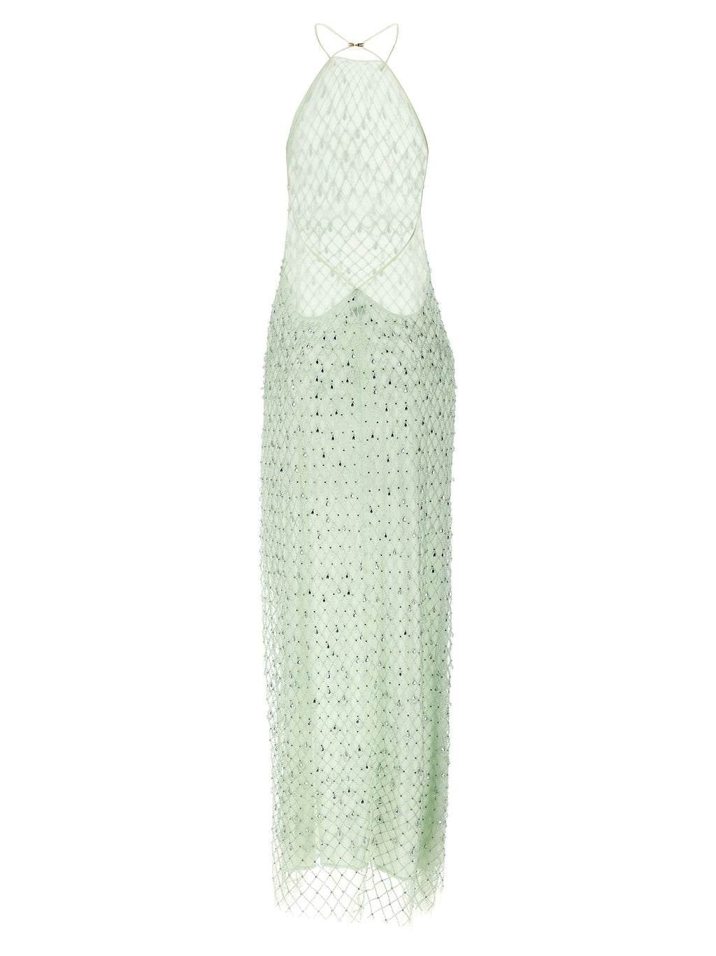 Elisabetta Franchi Crystal 'Red Carpet' Dress