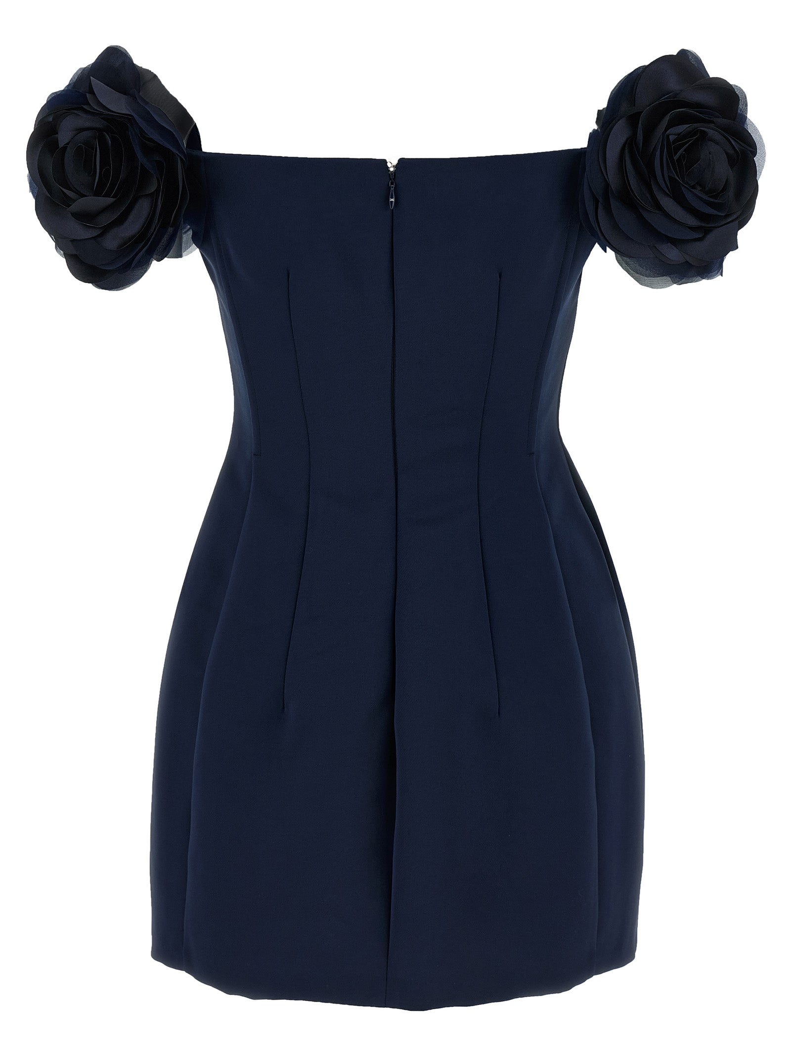 Elisabetta Franchi Floral Mini Dress