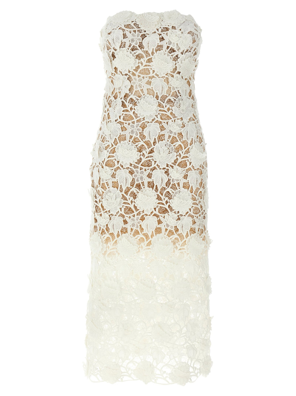 Ermanno Scervino Macramé Lace Dress