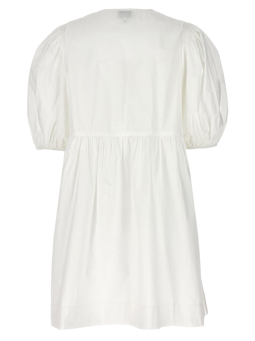 Ganni Knot Poplin Dress