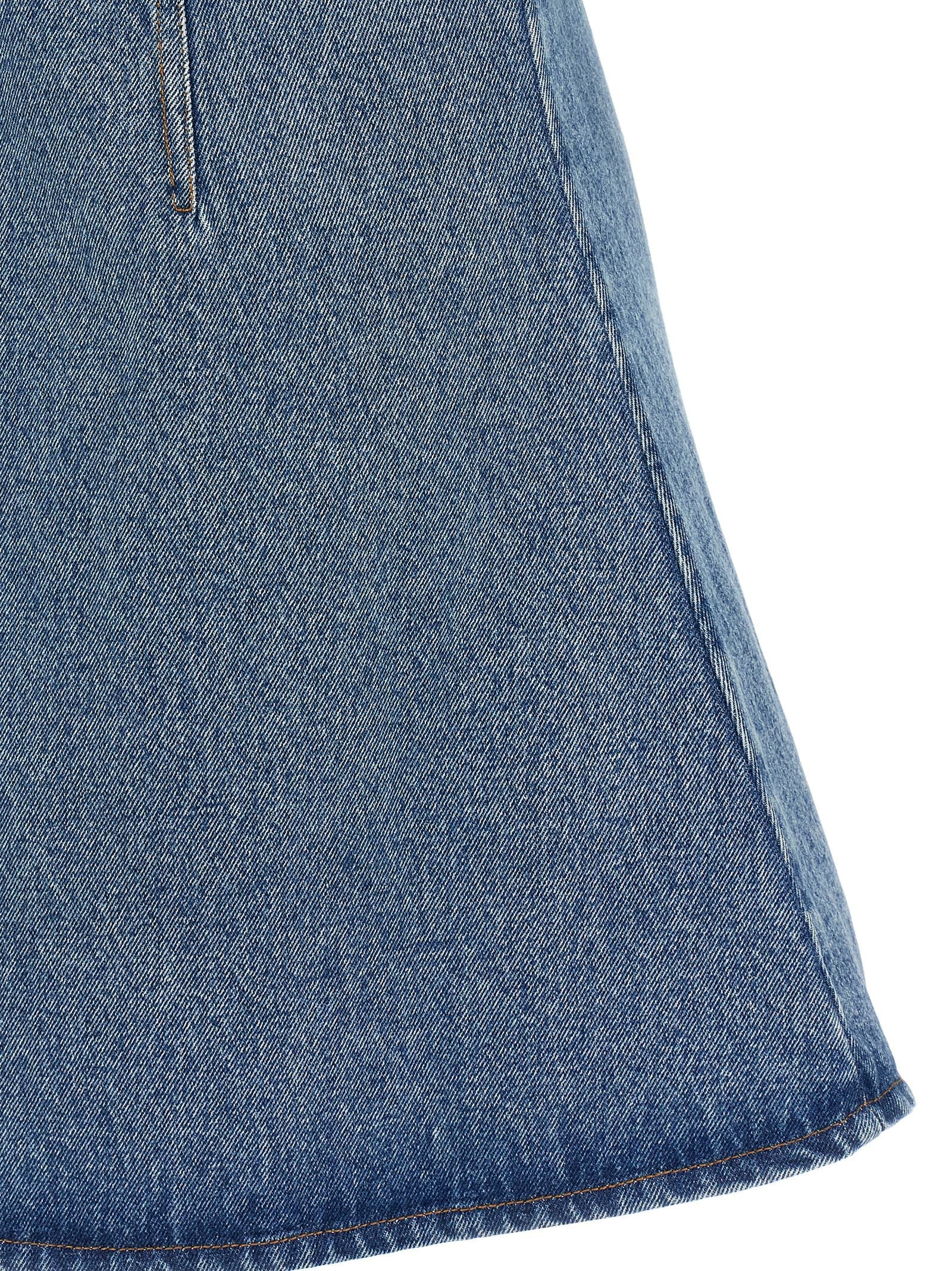 Ami Paris Denim Dress