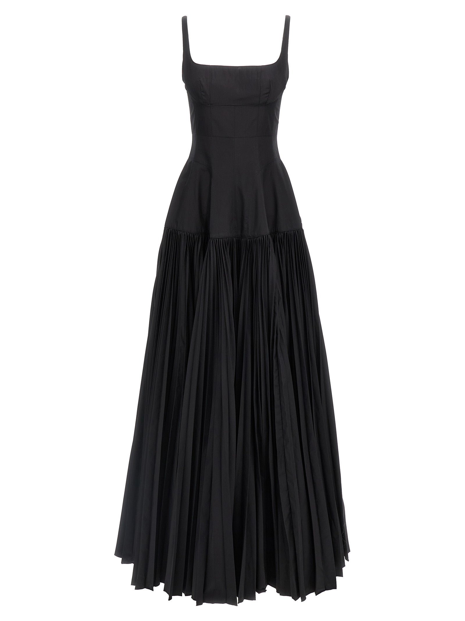 Giovanni Bedin Long Pleated Dress