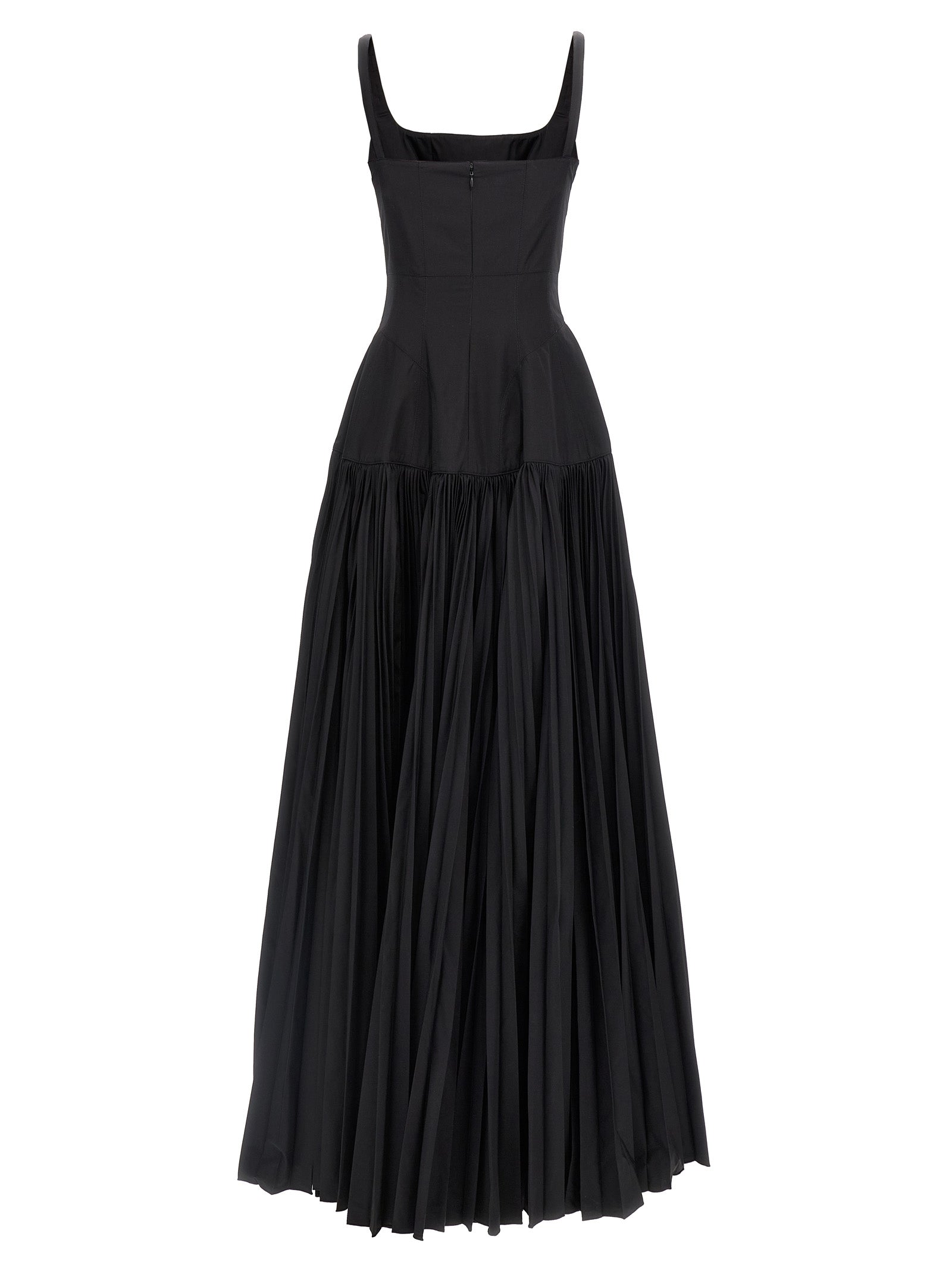 Giovanni Bedin Long Pleated Dress