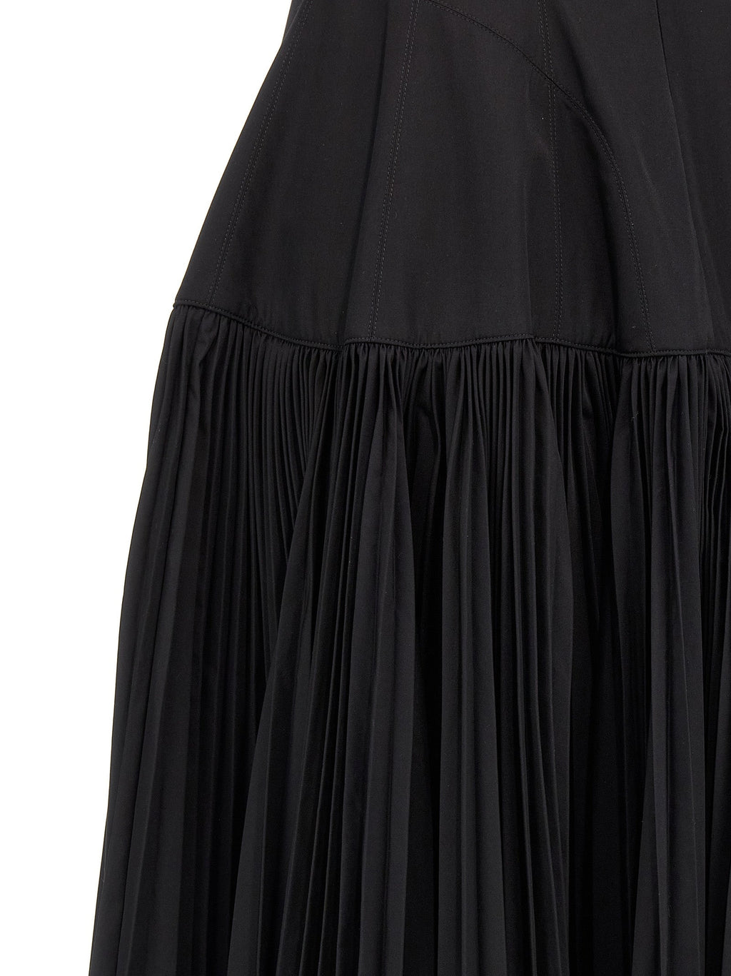 Giovanni Bedin Long Pleated Dress