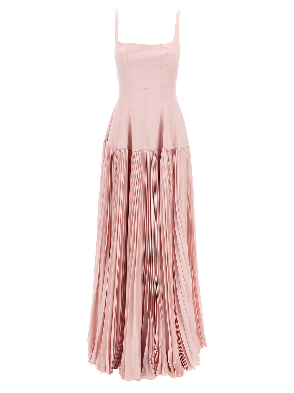 Giovanni Bedin Long Pleated Dress
